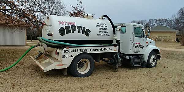Septic company truck